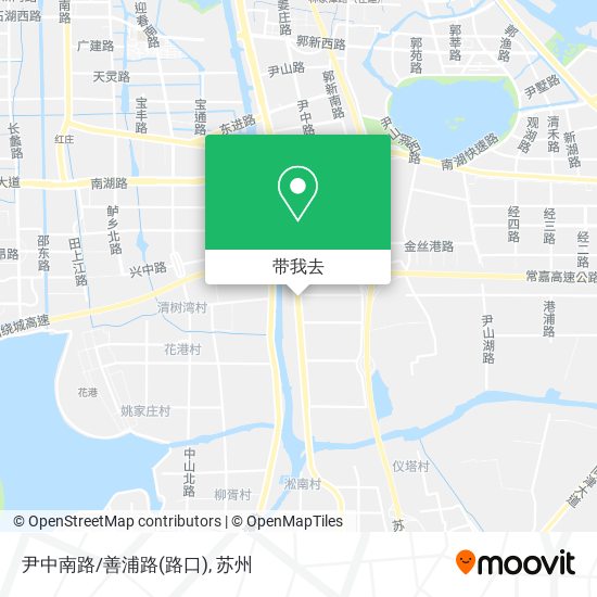 尹中南路/善浦路(路口)地图