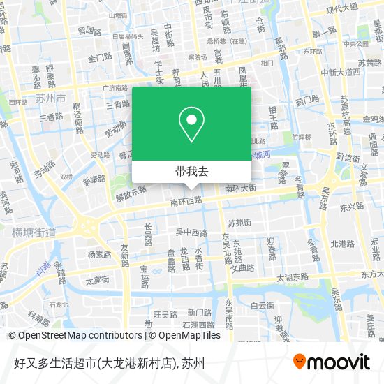 好又多生活超市(大龙港新村店)地图