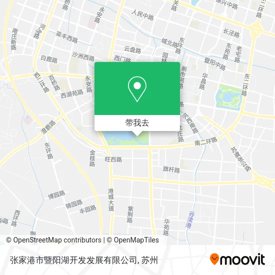 张家港市暨阳湖开发发展有限公司地图