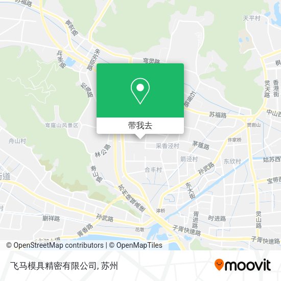 飞马模具精密有限公司地图