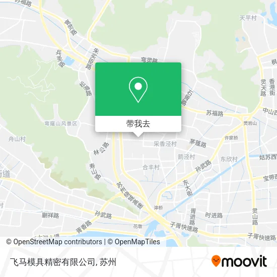飞马模具精密有限公司地图