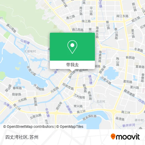 四丈湾社区地图