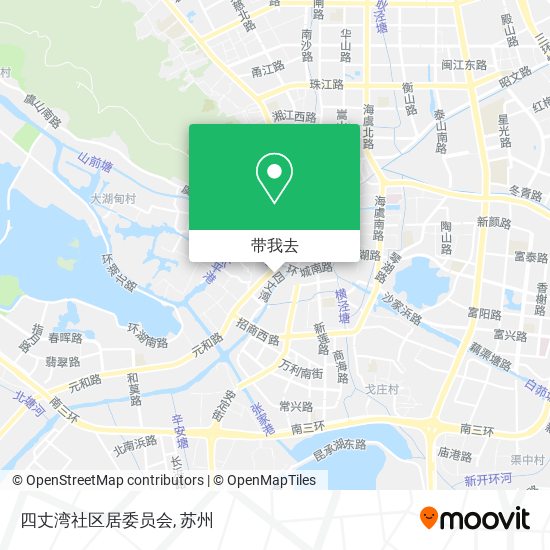 四丈湾社区居委员会地图