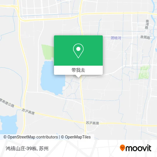 鸿禧山庄-39栋地图