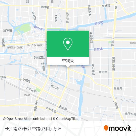 长江南路/长江中路(路口)地图