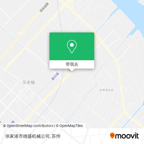张家港市雄盛机械公司地图