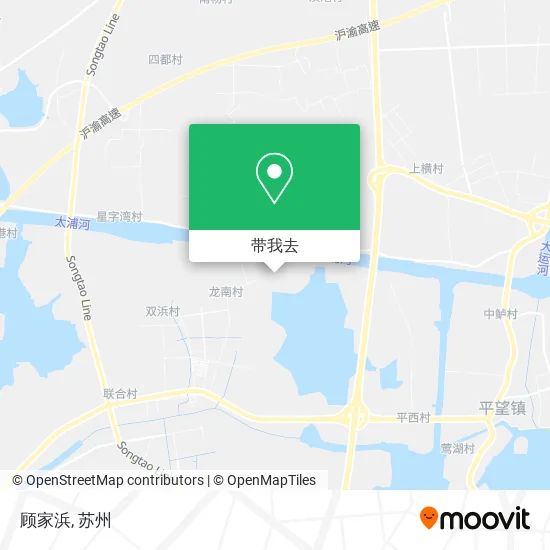 顾家浜地图