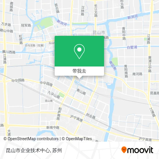 昆山市企业技术中心地图