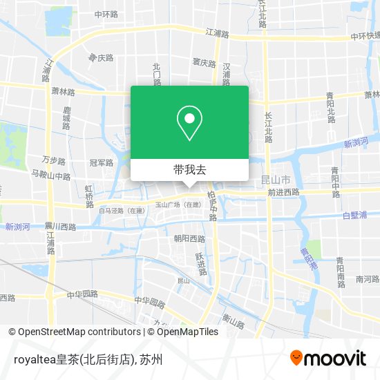 royaltea皇茶(北后街店)地图