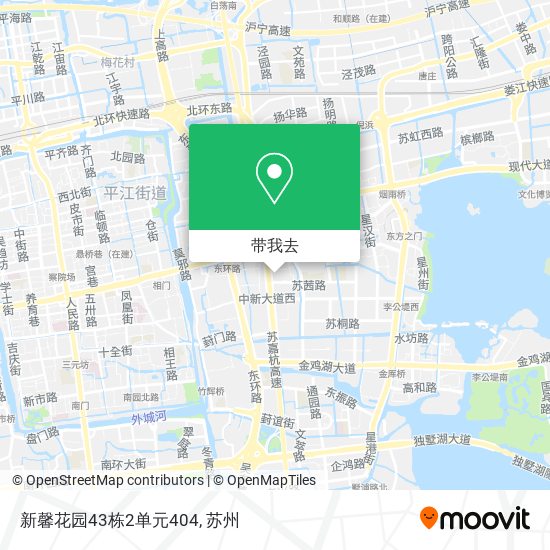 新馨花园43栋2单元404地图