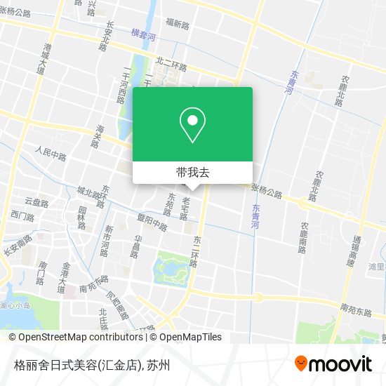 格丽舍日式美容(汇金店)地图