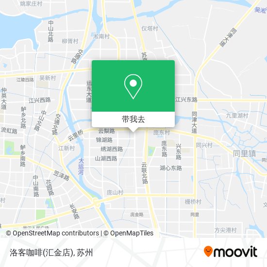 洛客咖啡(汇金店)地图