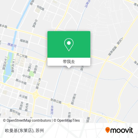 欧曼基(东莱店)地图