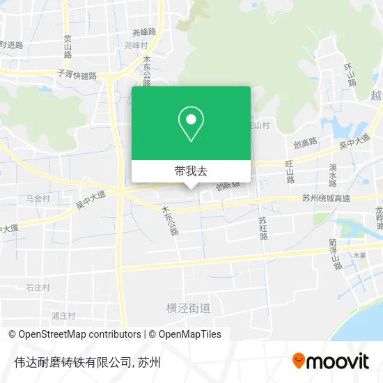 伟达耐磨铸铁有限公司地图