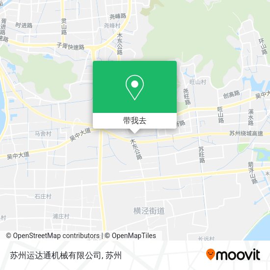 苏州运达通机械有限公司地图