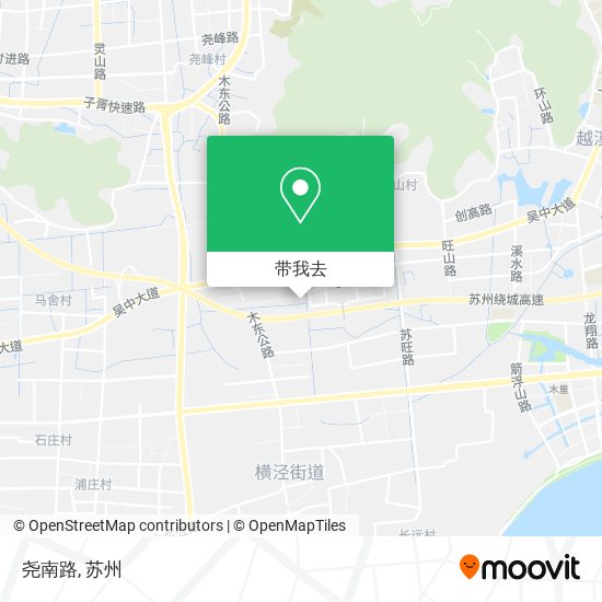 尧南路地图