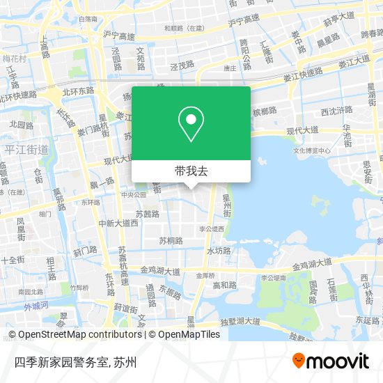 四季新家园警务室地图