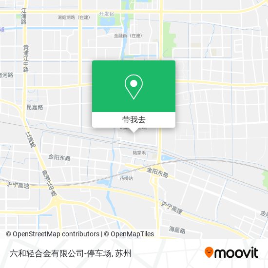 六和轻合金有限公司-停车场地图