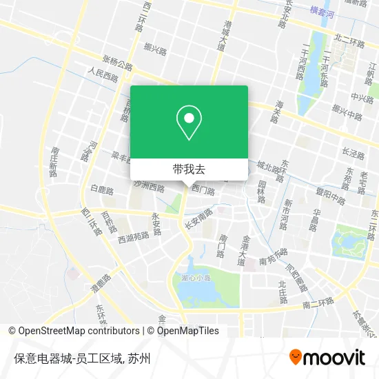 保意电器城-员工区域地图