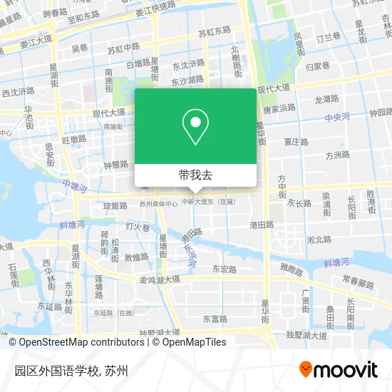 园区外国语学校地图