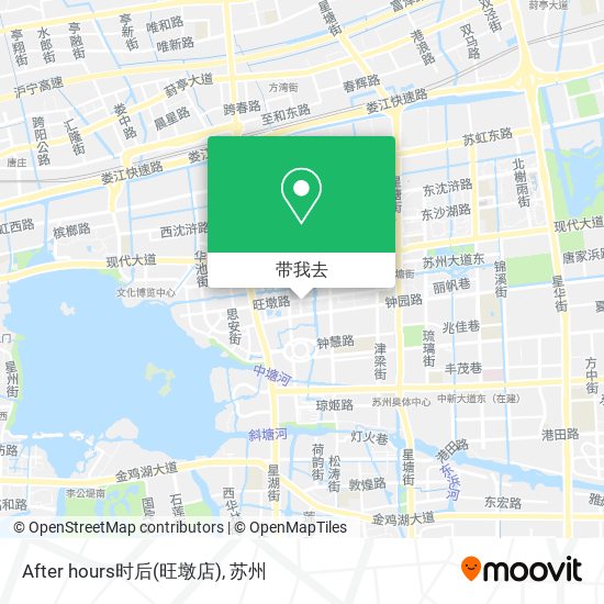 After hours时后(旺墩店)地图
