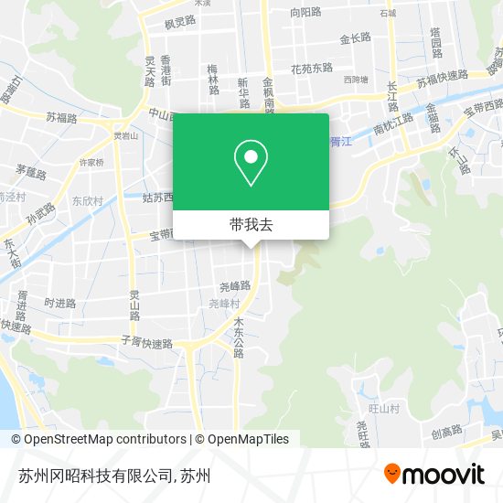 苏州冈昭科技有限公司地图