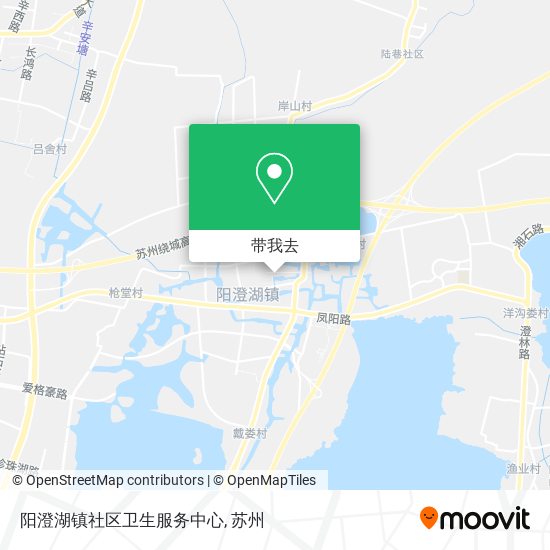 阳澄湖镇社区卫生服务中心地图