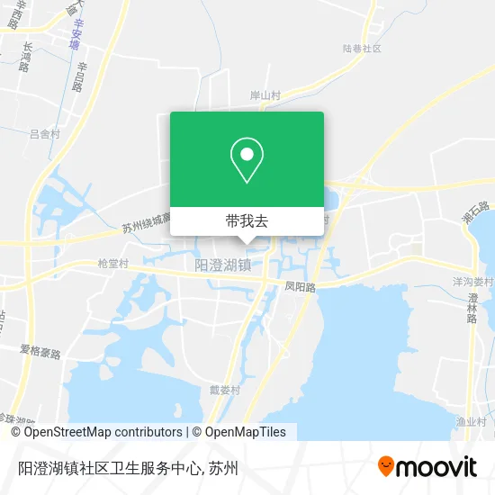 阳澄湖镇社区卫生服务中心地图
