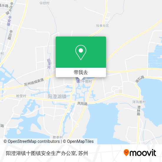 阳澄湖镇十图镇安全生产办公室地图