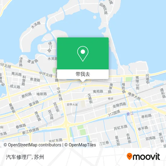 汽车修理厂地图