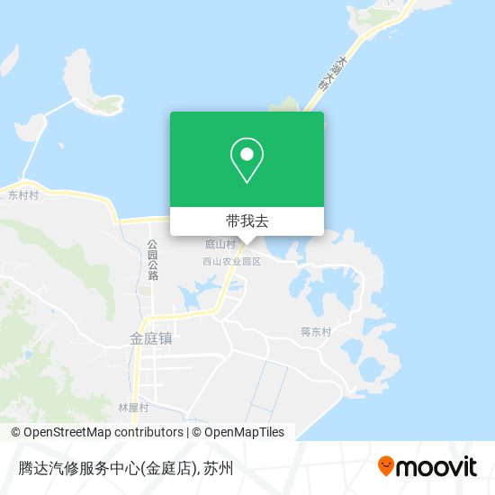 腾达汽修服务中心(金庭店)地图