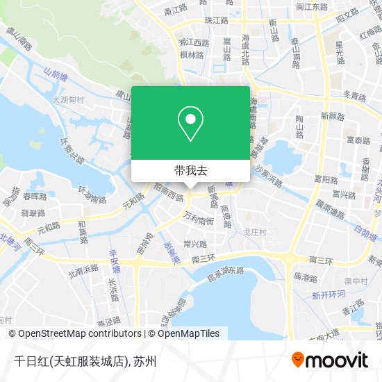 千日红(天虹服装城店)地图