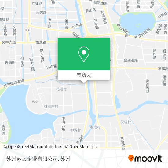苏州苏太企业有限公司地图