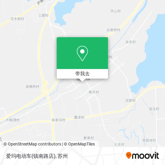 爱玛电动车(镇南路店)地图