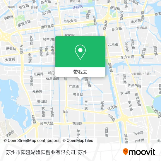 苏州市阳澄湖渔阳蟹业有限公司地图