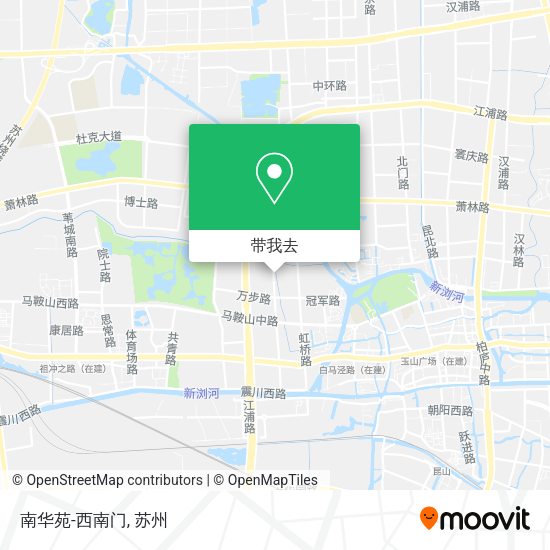 南华苑-西南门地图
