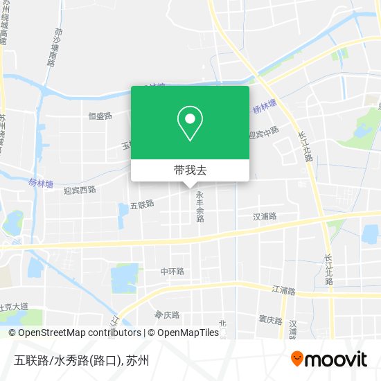 五联路/水秀路(路口)地图