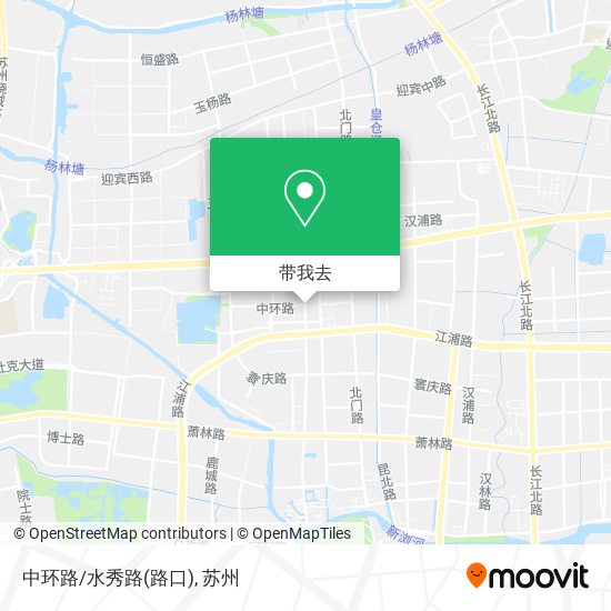 中环路/水秀路(路口)地图