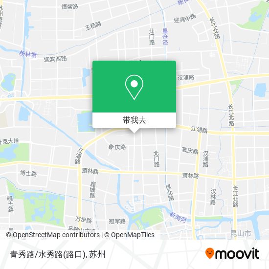 青秀路/水秀路(路口)地图