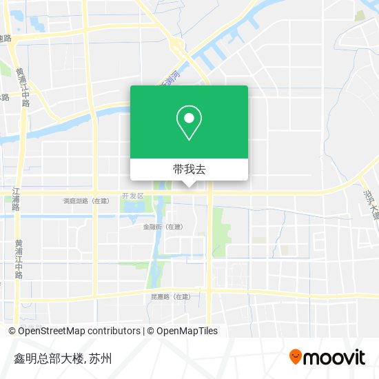 鑫明总部大楼地图