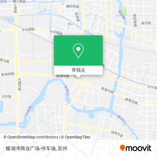 蝶湖湾商业广场-停车场地图