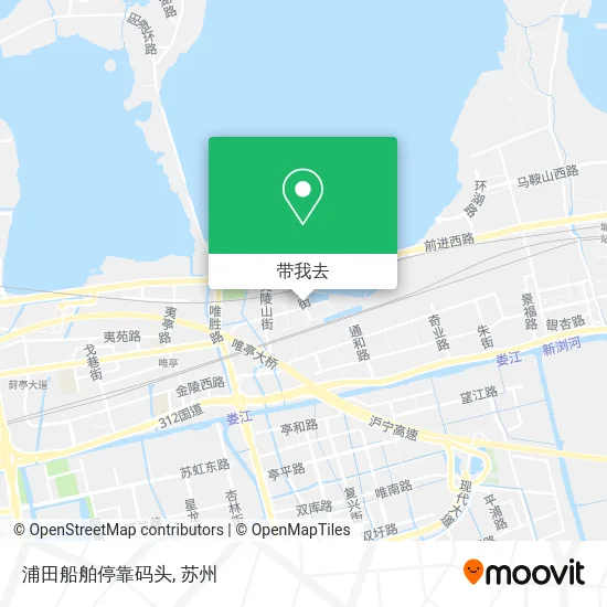 浦田船舶停靠码头地图