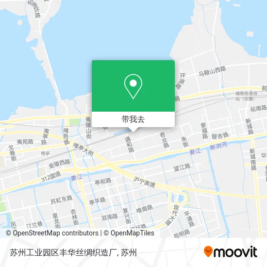 苏州工业园区丰华丝绸织造厂地图