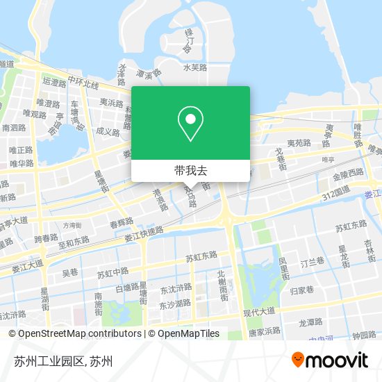 苏州工业园区地图