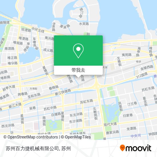 苏州百力捷机械有限公司地图