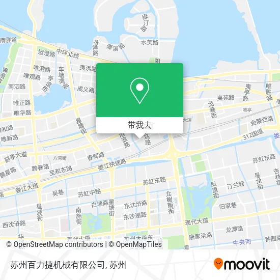 苏州百力捷机械有限公司地图