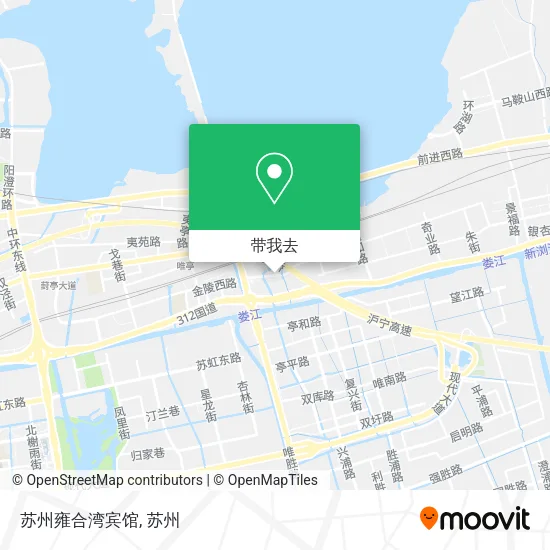 苏州雍合湾宾馆地图