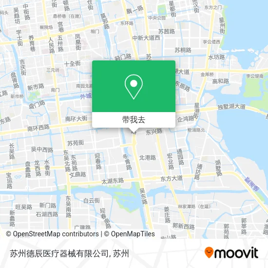 苏州德辰医疗器械有限公司地图