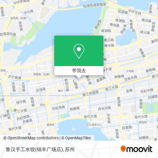 鲁汉手工水饺(锦丰广场店)地图