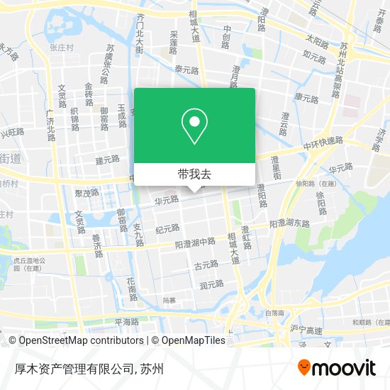 厚木资产管理有限公司地图